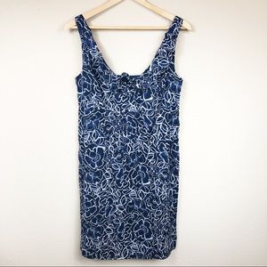 5 for $25! Ann Taylor Sleeveless Dress Navy White